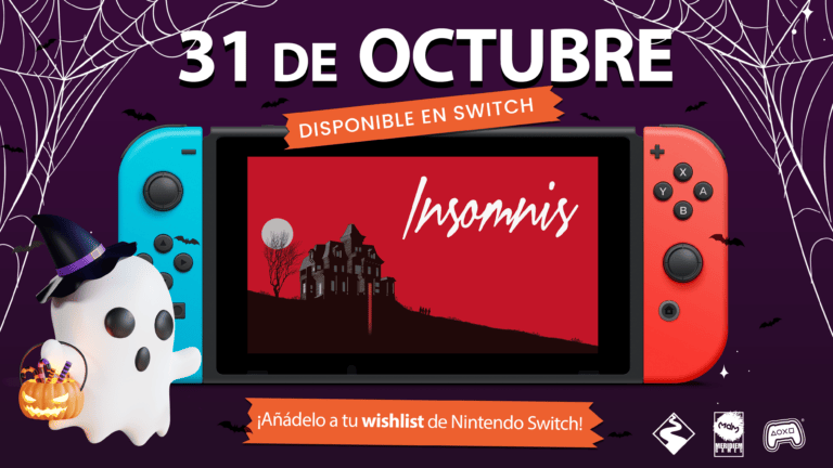 Insomnis llegará a Nintendo Switch en Halloween: reserva ya tu edición