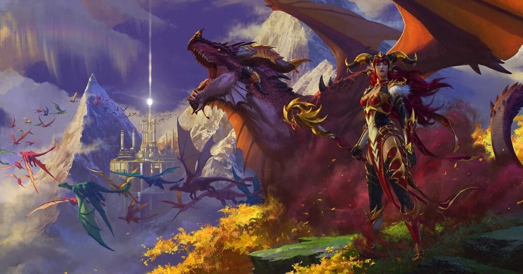 Dragonflight recibe el primer parche previo a su lanzamiento