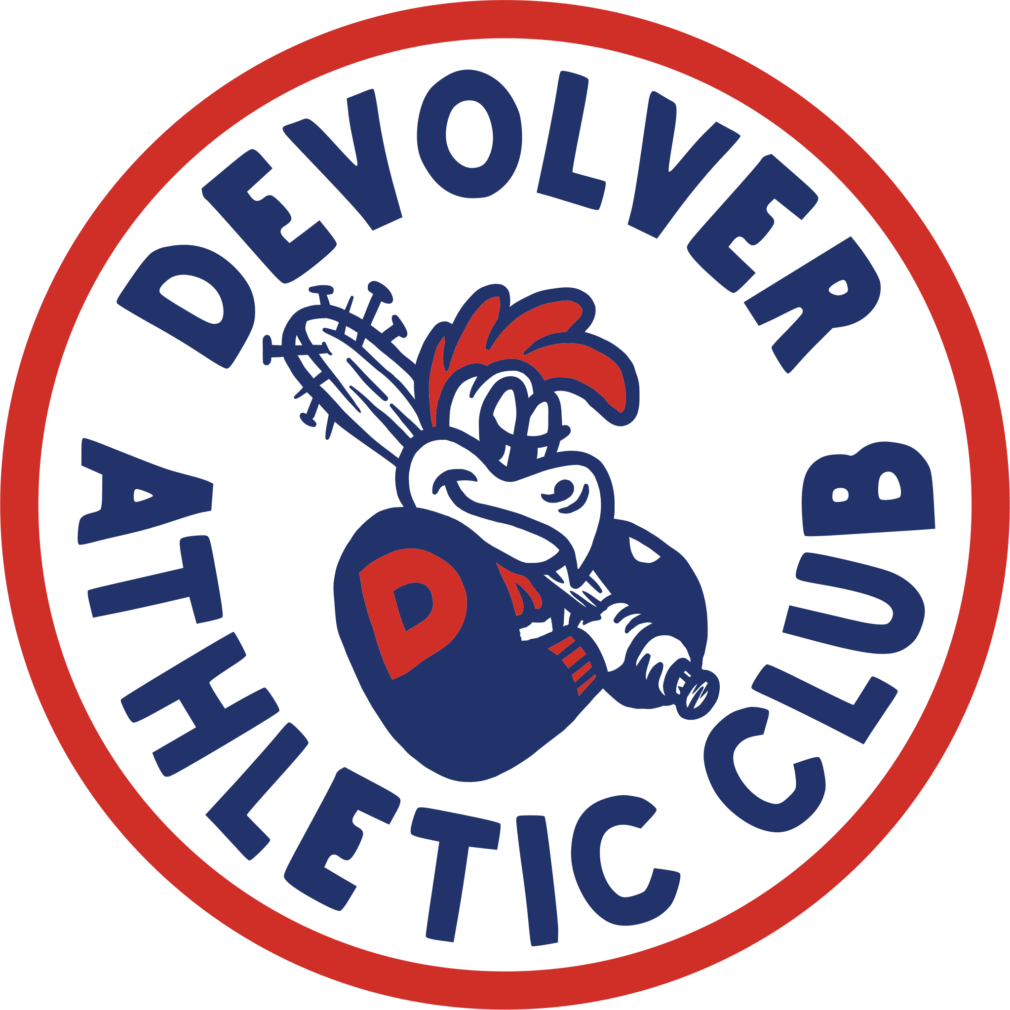 Devolver anuncia una línea de ropa: Con Devolver Athletic Club lo gamer y lo hipster no van reñidos Devolver Athletic Club logo