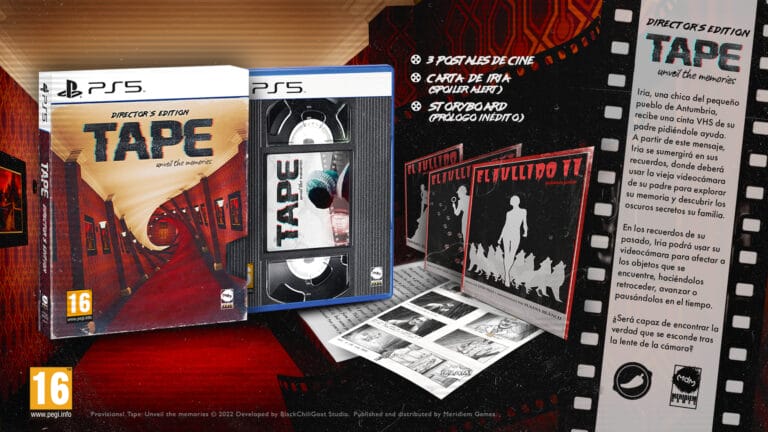 TAPE: Unveil the Memories Director´s Edition ya está disponible para PlayStation 5