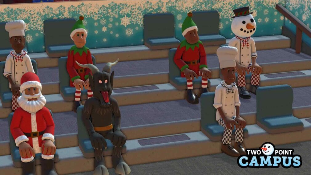 ¡Decora las aulas con la actualización gratuita de invierno de Two Point Campus! Two Point Campus