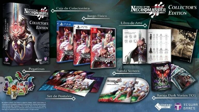 Sword of the Necromancer: Revenant ya tiene el apoyo de Tesura Games con una edición física