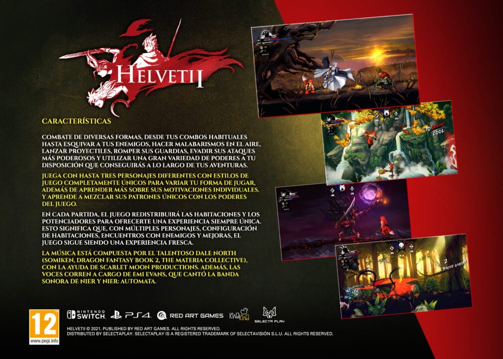 Helvet II saldrá en formato físico el 3 de marzo El juego redistribuirá las habitaciones y los potenciadores para ofrecer una experiencia única.