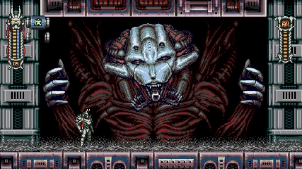 Vengeful Guardian: Moonrider es un homenaje a los juegos arcade de los 90

