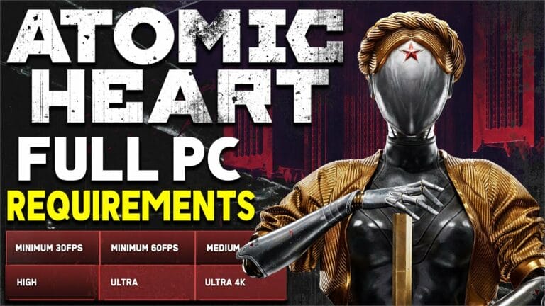 Atomic Heart publica sus requisitos de PC