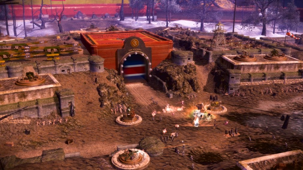 Toy Soldiers HD es un título multigénero en que dirigirás tu propio ejército.