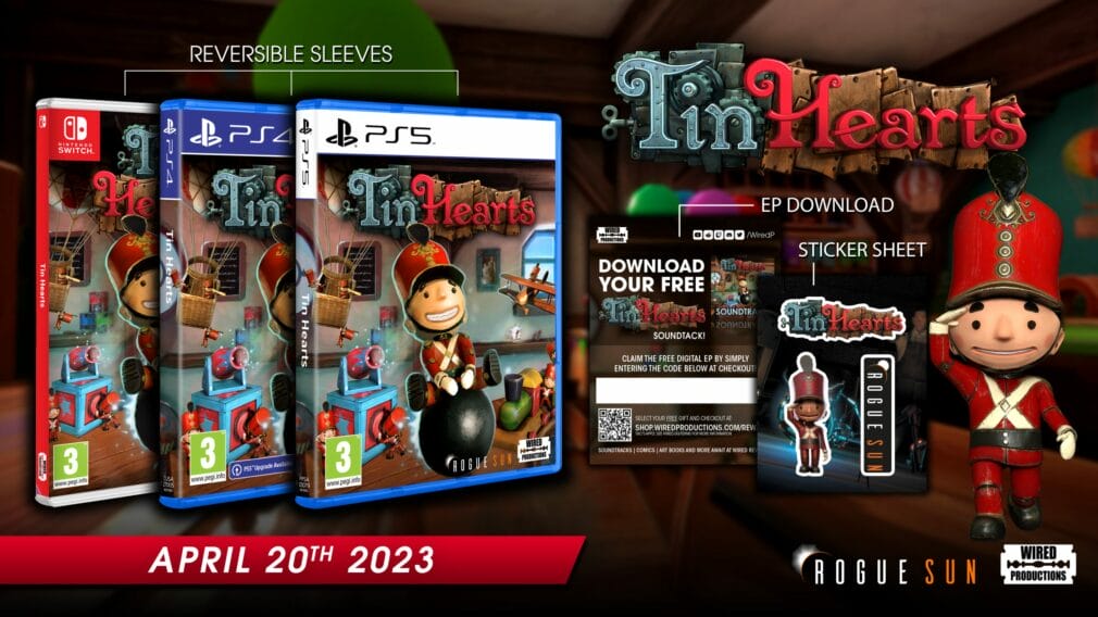 Tin Hearts saldrá en formato físico para PlayStation y Nintendo Switch el 20 de abril