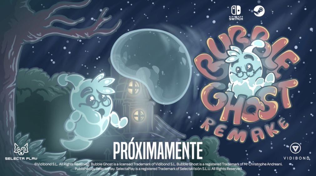 Bubble Ghost Remake próximamente estará en Steam y Nintendo Switch