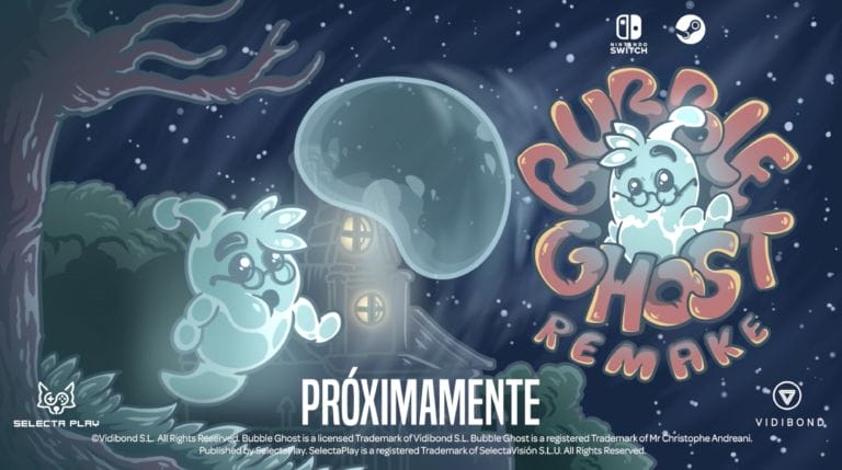 Bubble Ghost Remake próximamente estará en Steam y Nintendo Switch