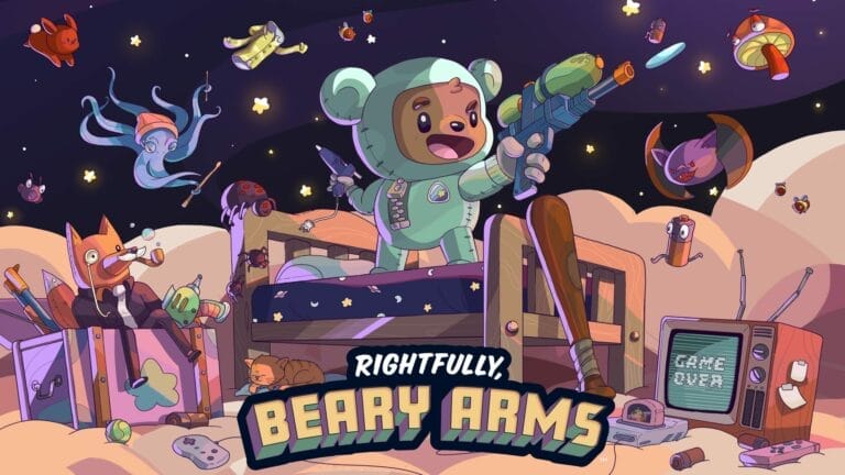 Beary Arms, el roguelite con un oso como protagonista, llega a PC en acceso anticipado