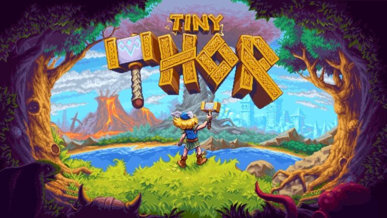 Tiny Thor, inspirado en los clásicos retro, se publicará en junio para PC