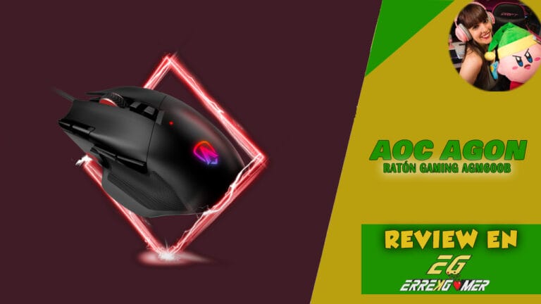 AOC AGM600B: un ratón cómodo y preciso