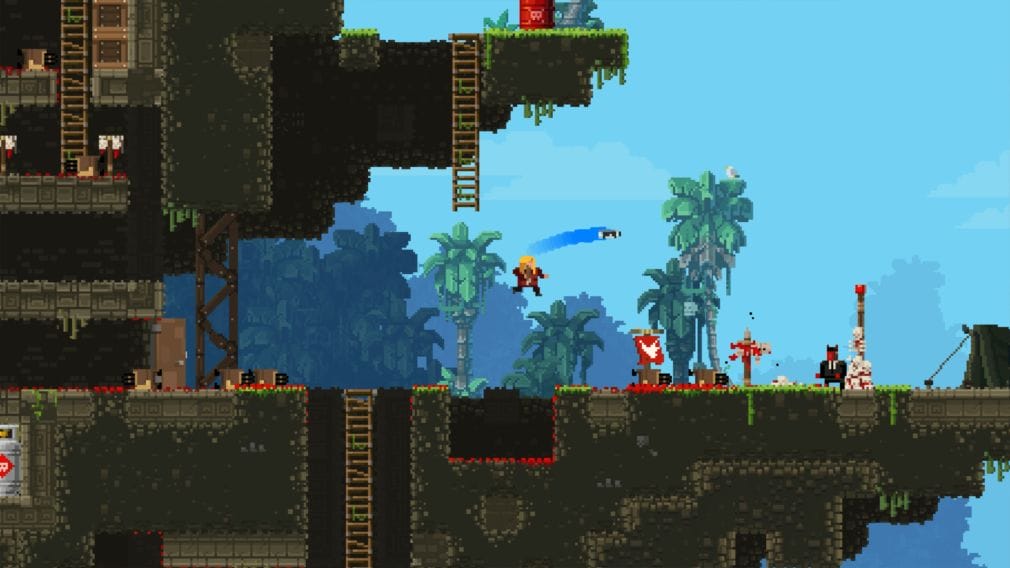 Broforce Forever, la actualización gratuita del juego patriótico del 2015, ya está disponible Broforce