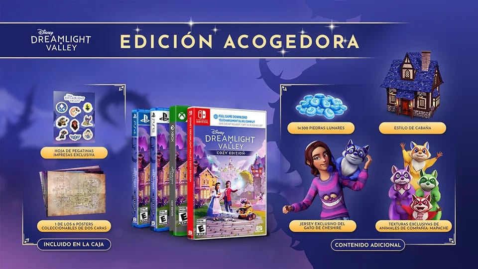 Disney Dreamlight Valley: Cozy Edition se lanzará proximamente en formato físico