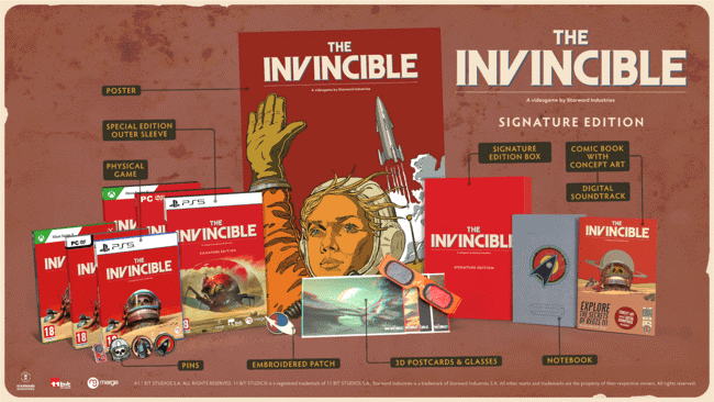The Invincible anunciado en formato físico para PlayStation 5 y Xbox Series X
