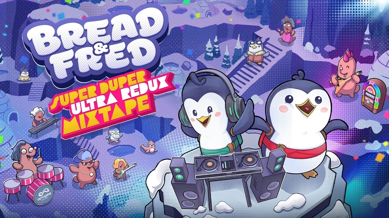 Bread and Fred, el juego cooperativo de pingüinos, lanza un DLC y celebra sus 300.000 copias