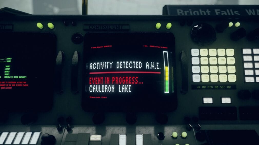 Control: AWE en Cauldron Lake