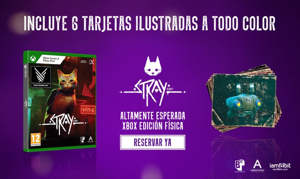 Stray llegará proximamente en formato físico para Xbox