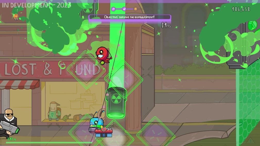 Alien Hominid Invasion, el matamarcianos arcade, ya tiene fecha de lanzamiento Alien Hominid Invasion
