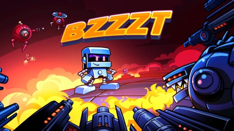 Bzzzt tiene una mezcla de Celeste y Super Meat Boy, y ya lo puedes disfrutar en Steam