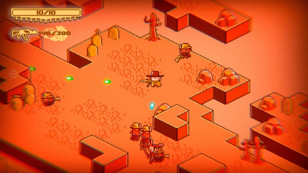 Hellfire Poncho, el nuevo roguelike shooter, ya tiene disponible una demo Hellfire Poncho