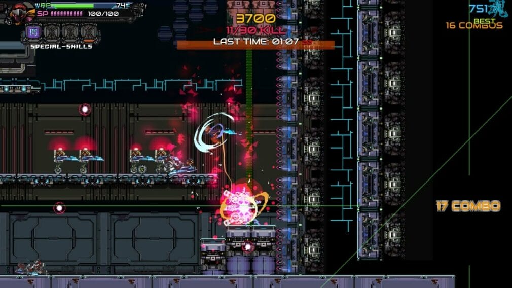 Ninja Issen, el juego de acción y píxel, ya está disponible en PC