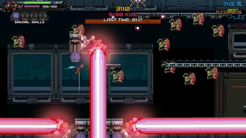 Ninja Issen, el juego de acción y píxel, ya está disponible en PC