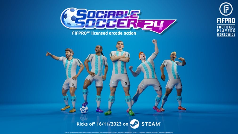 Sociable Soccer 24 llegará en formato físico para PlayStation y Nintendo Switch por Meridiem Games
