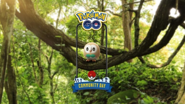 POKÉMON GO: Rowlet, EL POKÉMON pluma/hoja, SERÁ PROTAGONISTA EN EL DÍA DE LA COMUNIDAD DE enero 2024