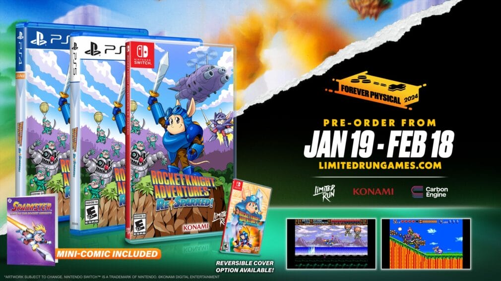 Se anuncia Rocket Knight Adventures: Re-Sparked para varias plataformas