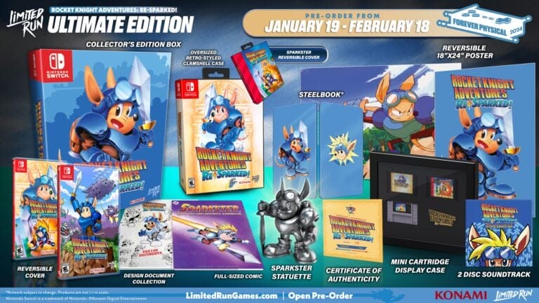 Se anuncia Rocket Knight Adventures: Re-Sparked para varias plataformas