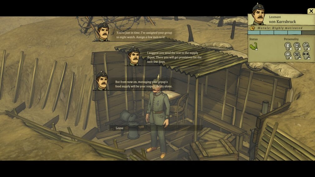 Primeras Impresiones: All Quiet in the Trenches All Quiet in the Trenches