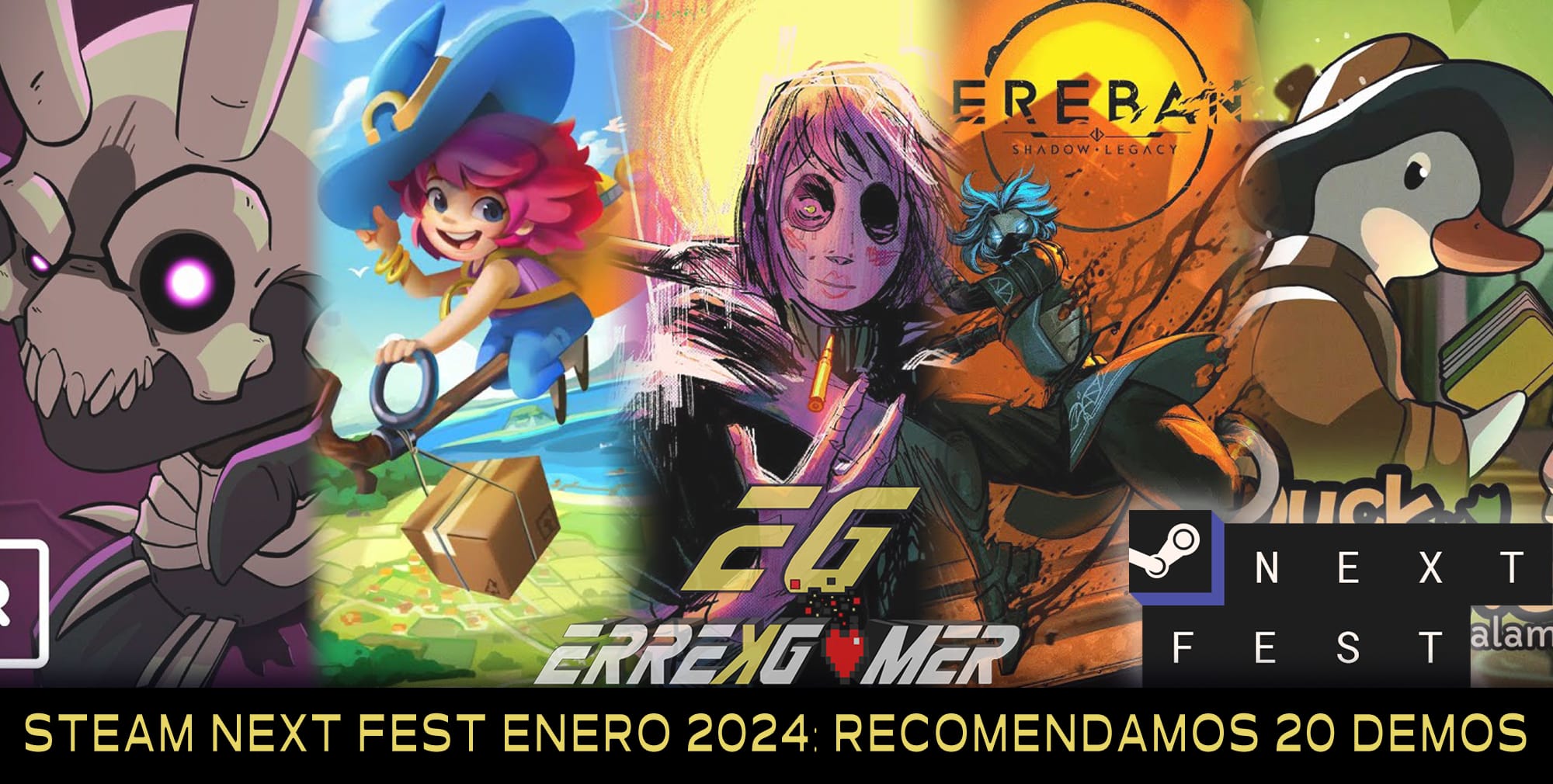 Hemos probado Steam Next Fest de febrero 2024 y estas son las 20 demos que os recomendamos