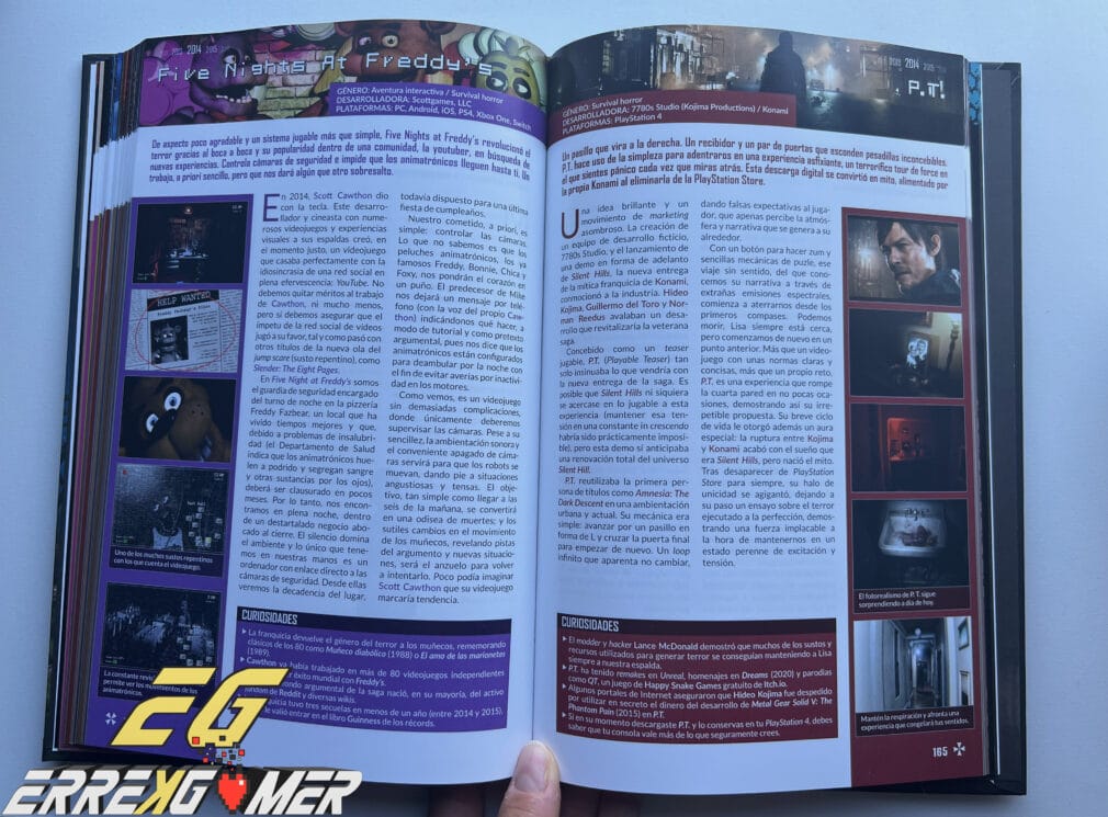 Análisis: El libro de los Videojuegos de Terror
