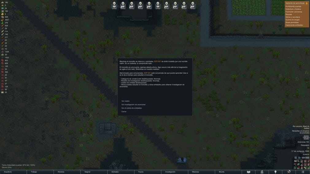 Análisis: Rimworld - Anomaly