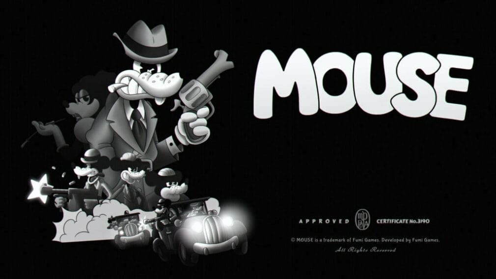 MOUSE, el shooter inspirado en las clásicas caricaturas Noir, tiene más información en Steam