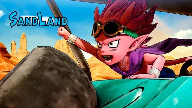 SAND LAND presenta un nuevo tráiler con más  acción ambientada en Sandstorm