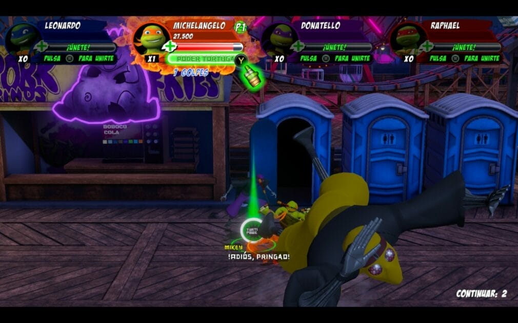 Análisis: Teenage Mutant Ninja Turtles Arcade: Wrath of the Mutants