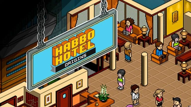 Habbo Hotel: Orígenes, te lleva al juego de la década de los 2000, empañado por la controversia