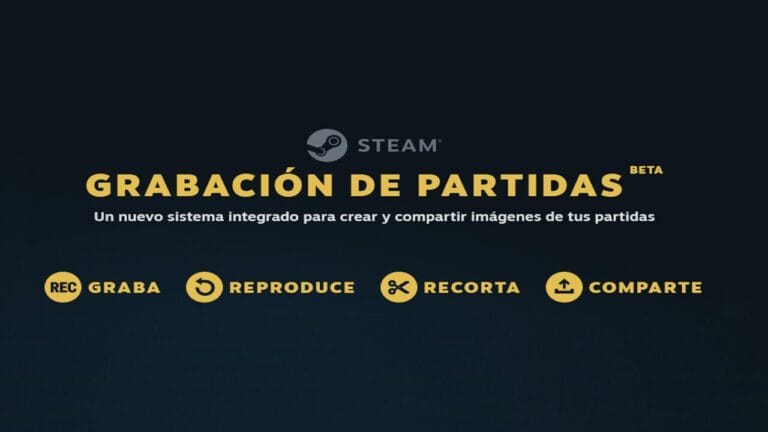 Steam estrena una nueva característica: grabación de partidas