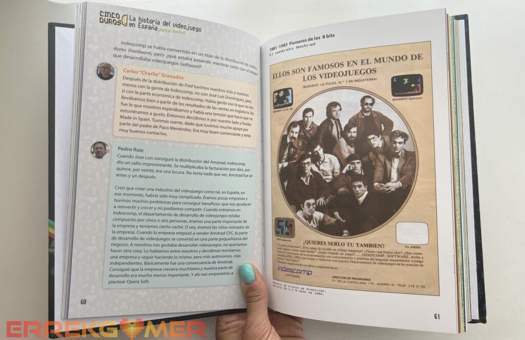 Análisis libro Vol.1: Cinco duros - La historia del videojuego en España