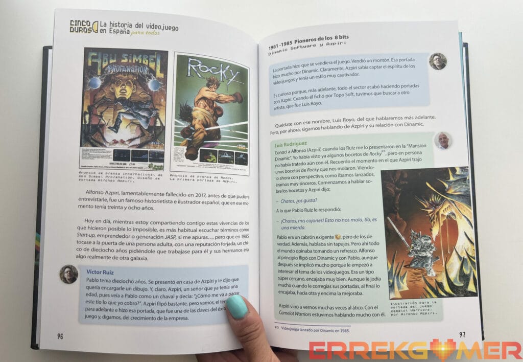 Análisis libro Vol.1: Cinco duros - La historia del videojuego en España
