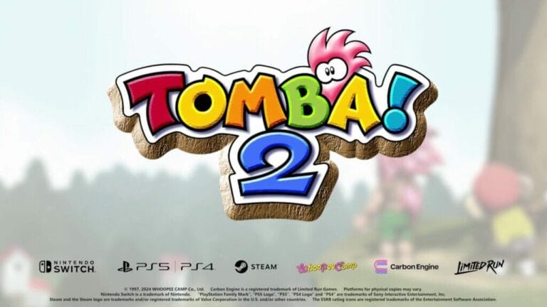 Tomba! 2 llegará a PlayStation 5, PlayStation 4, Nintendo Switch y PC en 2025