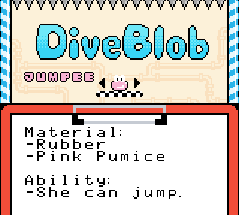 Diveblob para Game Boy Color cumple su financiación en Kickstarter