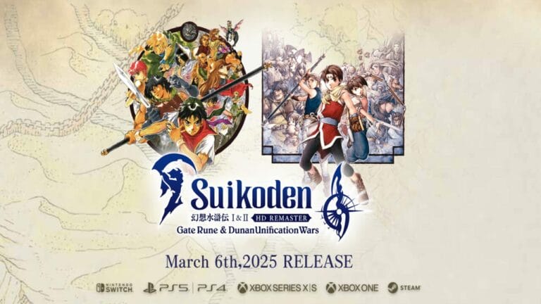 Suikoden I&II HD - Portada