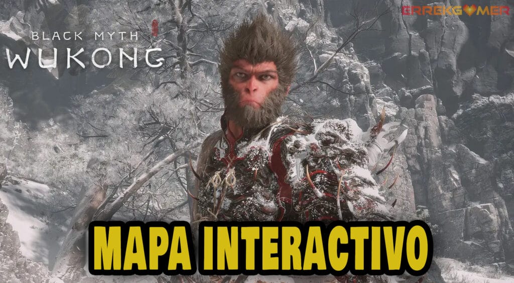 Black Myth Wukong: mapa interactivo