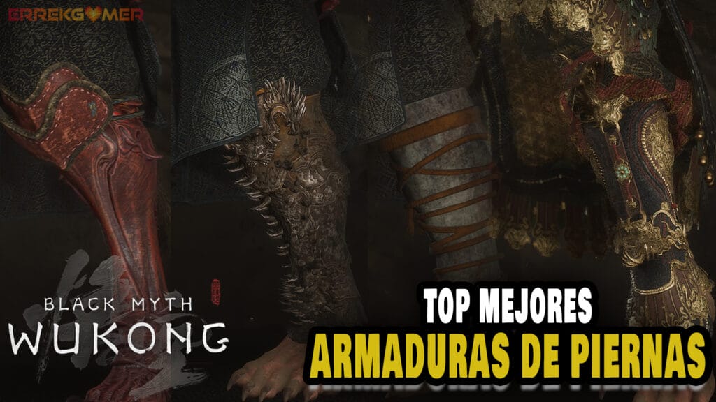 Black Myth Wukong: las 5 mejores armaduras de piernas