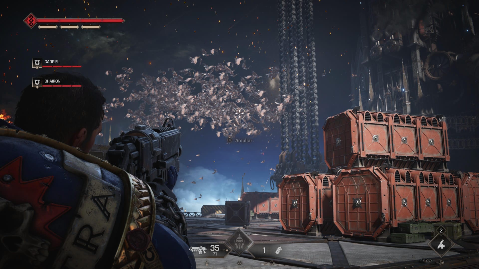 Warhammer 40.000 Space Marine 2 - Oleada de enemigos