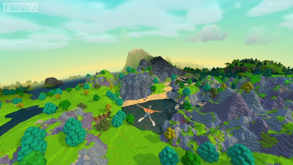 Reforj es lo más cercano a Minecraft 2: crea tu mundo abierto en este sandbox reforj