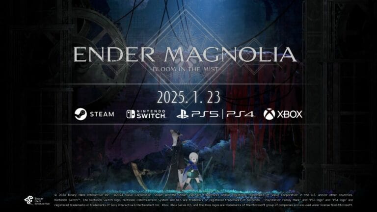 ENDER MAGNOLIA – Bloom in the Mist saldrá de acceso anticipado en 2025 y llega a consolas